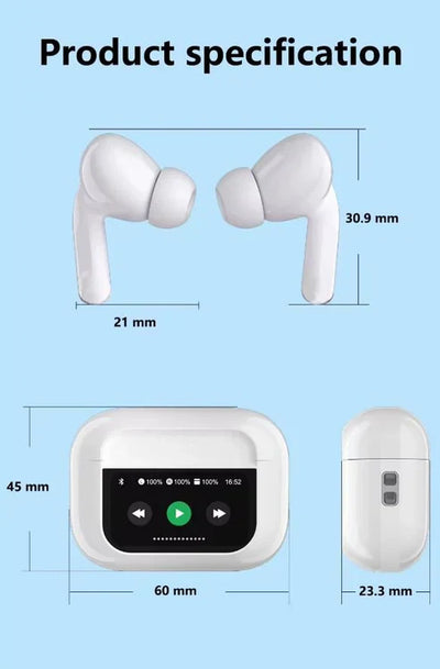 سماعات أذن بشاشة LED